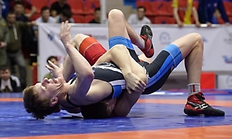 Первенство России по греко-римской борьбе среди юниоров до 21 года (Бердск, НСО), 8-12.03.2023_207