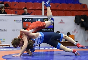 Первенство России по греко-римской борьбе среди юниоров до 21 года (Бердск, НСО), 8-12.03.2023_208