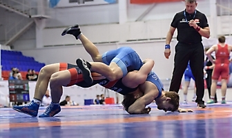 Первенство России по греко-римской борьбе среди юниоров до 21 года (Бердск, НСО), 8-12.03.2023_245