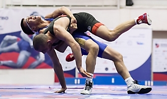 Первенство России по греко-римской борьбе среди юниоров до 21 года (Бердск, НСО), 8-12.03.2023_299