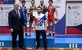 Первенство России по греко-римской борьбе среди юниоров до 21 года (Бердск, НСО), 8-12.03.2023_306