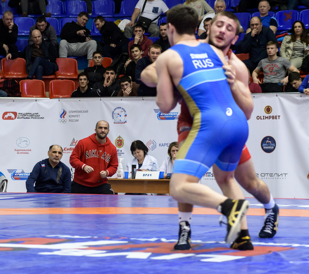 Первенство России по греко-римской борьбе среди юниоров до 21 года (Бердск, НСО), 8-12.03.2023_307