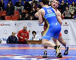 Первенство России по греко-римской борьбе среди юниоров до 21 года (Бердск, НСО), 8-12.03.2023_307