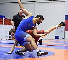 Первенство России по греко-римской борьбе среди юниоров до 21 года (Бердск, НСО), 8-12.03.2023_310