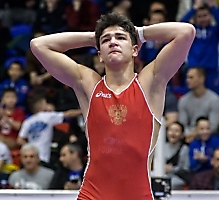 Первенство России по греко-римской борьбе среди юниоров до 21 года (Бердск, НСО), 8-12.03.2023_330