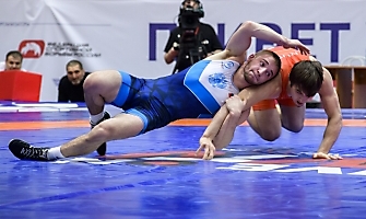 Первенство России по греко-римской борьбе среди юниоров до 21 года (Бердск, НСО), 8-12.03.2023_332