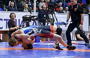 Первенство России по греко-римской борьбе среди юниоров до 21 года (Бердск, НСО), 8-12.03.2023_337