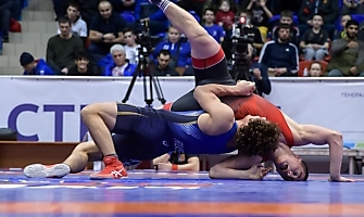 Первенство России по греко-римской борьбе среди юниоров до 21 года (Бердск, НСО), 8-12.03.2023_346