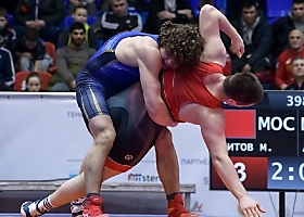 Первенство России по греко-римской борьбе среди юниоров до 21 года (Бердск, НСО), 8-12.03.2023_347