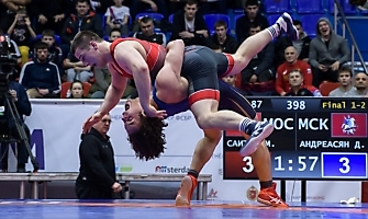 Первенство России по греко-римской борьбе среди юниоров до 21 года (Бердск, НСО), 8-12.03.2023_348