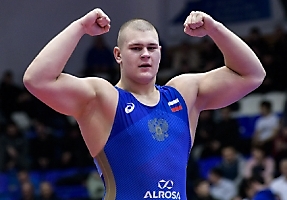 Первенство России по греко-римской борьбе среди юниоров до 21 года (Бердск, НСО), 8-12.03.2023_355