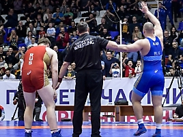 Первенство России по греко-римской борьбе среди юниоров до 21 года (Бердск, НСО), 8-12.03.2023_356