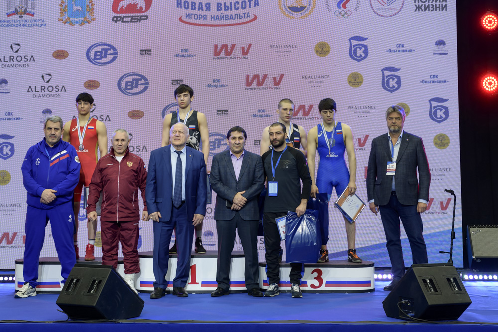 Первенство России по спортивной борьбе (дисциплина: греко-римская борьба) среди юношей до 18 лет (2006-2007 гг. р.) памяти А.И. Найвальта 