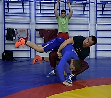 Профессиональная борцовская лига Ивана Поддубного. Взвешивание и пресс-конференция, 25.04.2023_13