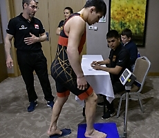 Профессиональная борцовская лига Ивана Поддубного. Взвешивание и пресс-конференция, 25.04.2023_23