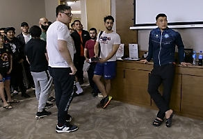 Профессиональная борцовская лига Ивана Поддубного. Взвешивание и пресс-конференция, 25.04.2023_28