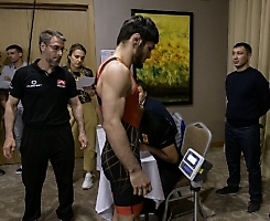 Профессиональная борцовская лига Ивана Поддубного. Взвешивание и пресс-конференция, 25.04.2023_29