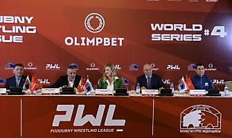 Профессиональная борцовская лига Ивана Поддубного. Взвешивание и пресс-конференция, 25.04.2023_41