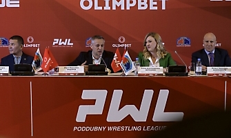 Профессиональная борцовская лига Ивана Поддубного. Взвешивание и пресс-конференция, 25.04.2023_43