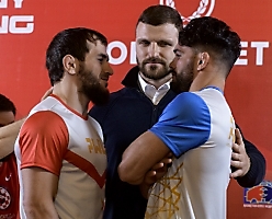 Профессиональная борцовская лига Ивана Поддубного. Взвешивание и пресс-конференция, 25.04.2023_56