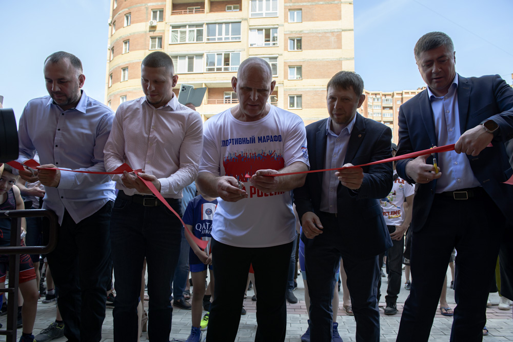 Открытие клуба вольной борьбы 