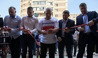 Открытие клуба вольной борьбы 