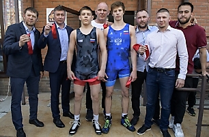 Открытие клуба вольной борьбы 