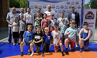 Открытие клуба вольной борьбы 