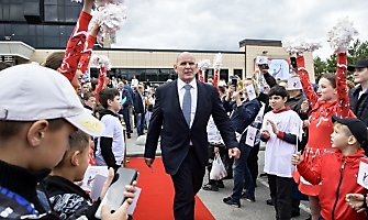 Открытие первой в России Аллеи олимпийцев, Омск, 12.08.2023_8