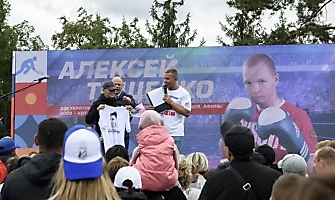 Открытие первой в России Аллеи олимпийцев, Омск, 12.08.2023_28