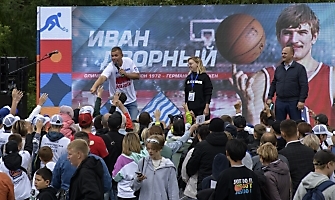 Открытие первой в России Аллеи олимпийцев, Омск, 12.08.2023_34