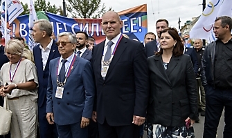 Открытие первой в России Аллеи олимпийцев, Омск, 12.08.2023_73