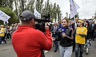 Открытие первой в России Аллеи олимпийцев, Омск, 12.08.2023_75