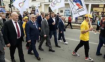 Открытие первой в России Аллеи олимпийцев, Омск, 12.08.2023_82