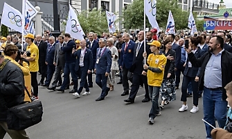 Открытие первой в России Аллеи олимпийцев, Омск, 12.08.2023_85