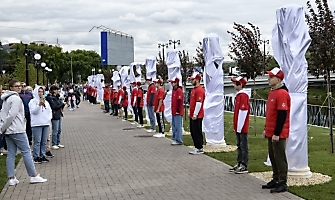 Открытие первой в России Аллеи олимпийцев, Омск, 12.08.2023_94