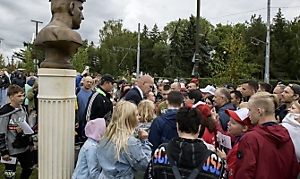 Открытие первой в России Аллеи олимпийцев, Омск, 12.08.2023_110