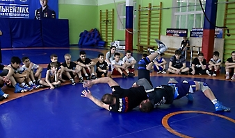 Алексей Скрябин провёл мастер-класс для воспитанников Татьяны Самковой 06.03.2024