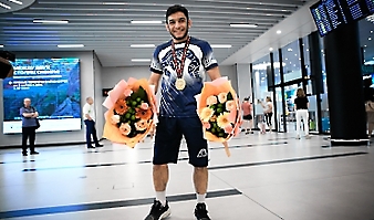 Встреча в аэропорту Грайра Оганесяна 9.07.2024 (фото Илья Федера)_12