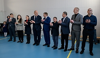 Открытия нового зала для занятий вольной борьбой в 211 школе, 29.11.2024_2