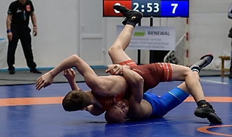 Первенство СФО по греко-римской борьбе U15 (фото Константин Круглянский)