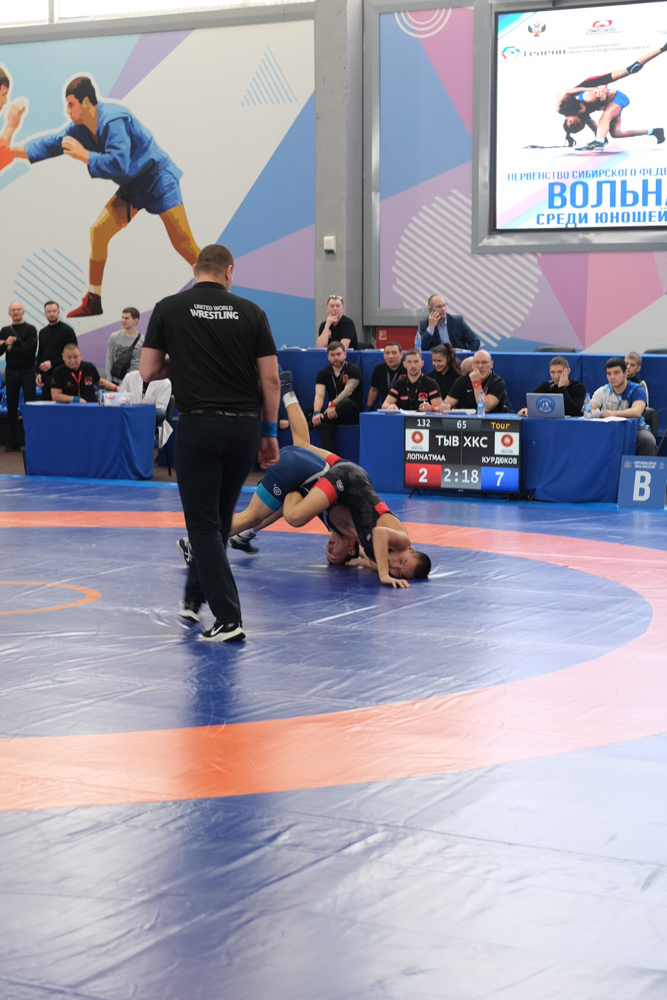 Первенство СФО по вольной борьбе до 18 лет, 2-3.03.2025_38
