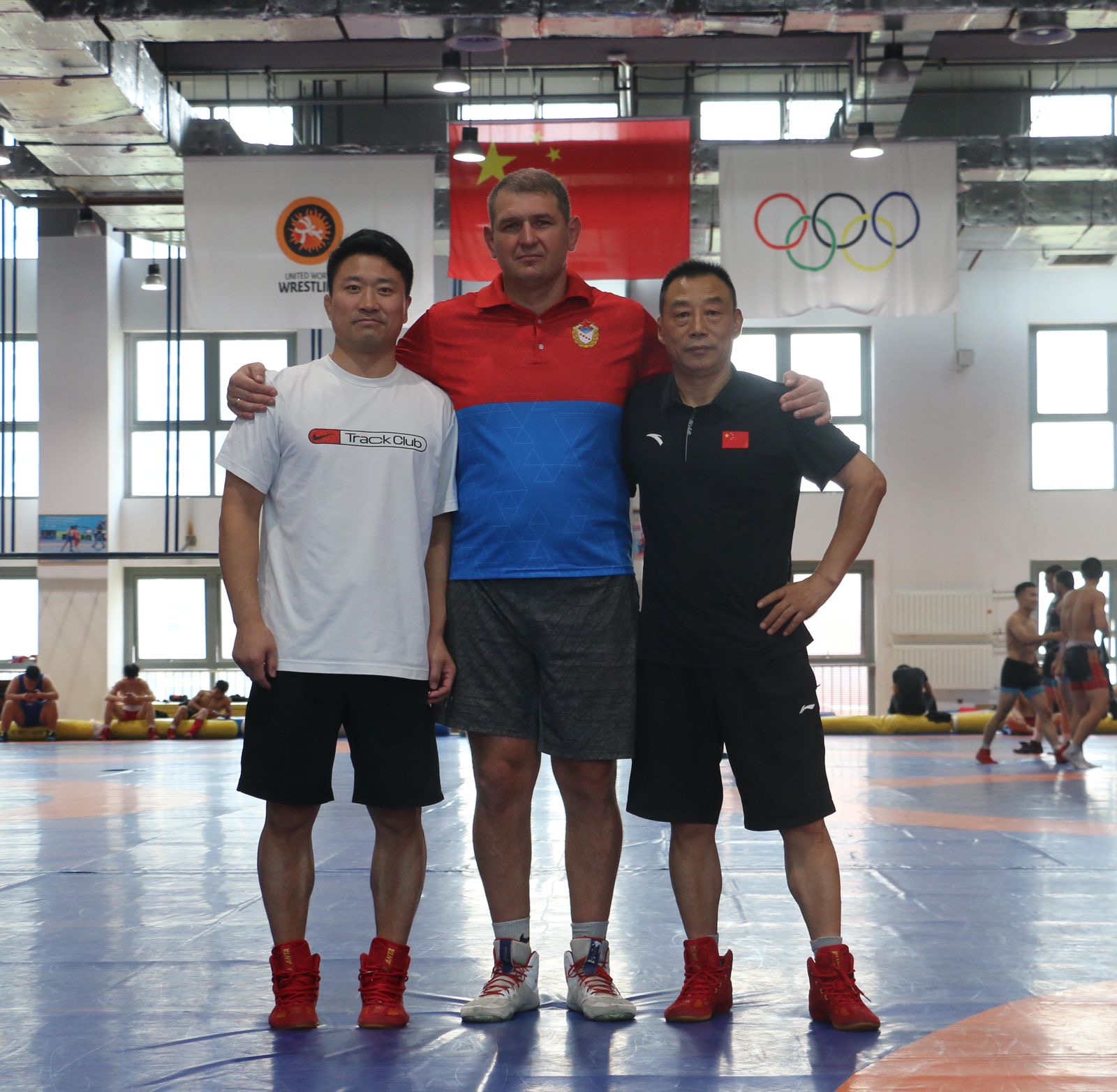 УТС сборной НСО по грека-римской борьбе в Китае_5