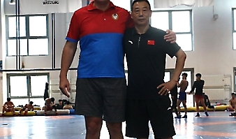 УТС сборной НСО по греко-римской борьбе в Китае 4-23.08.2025