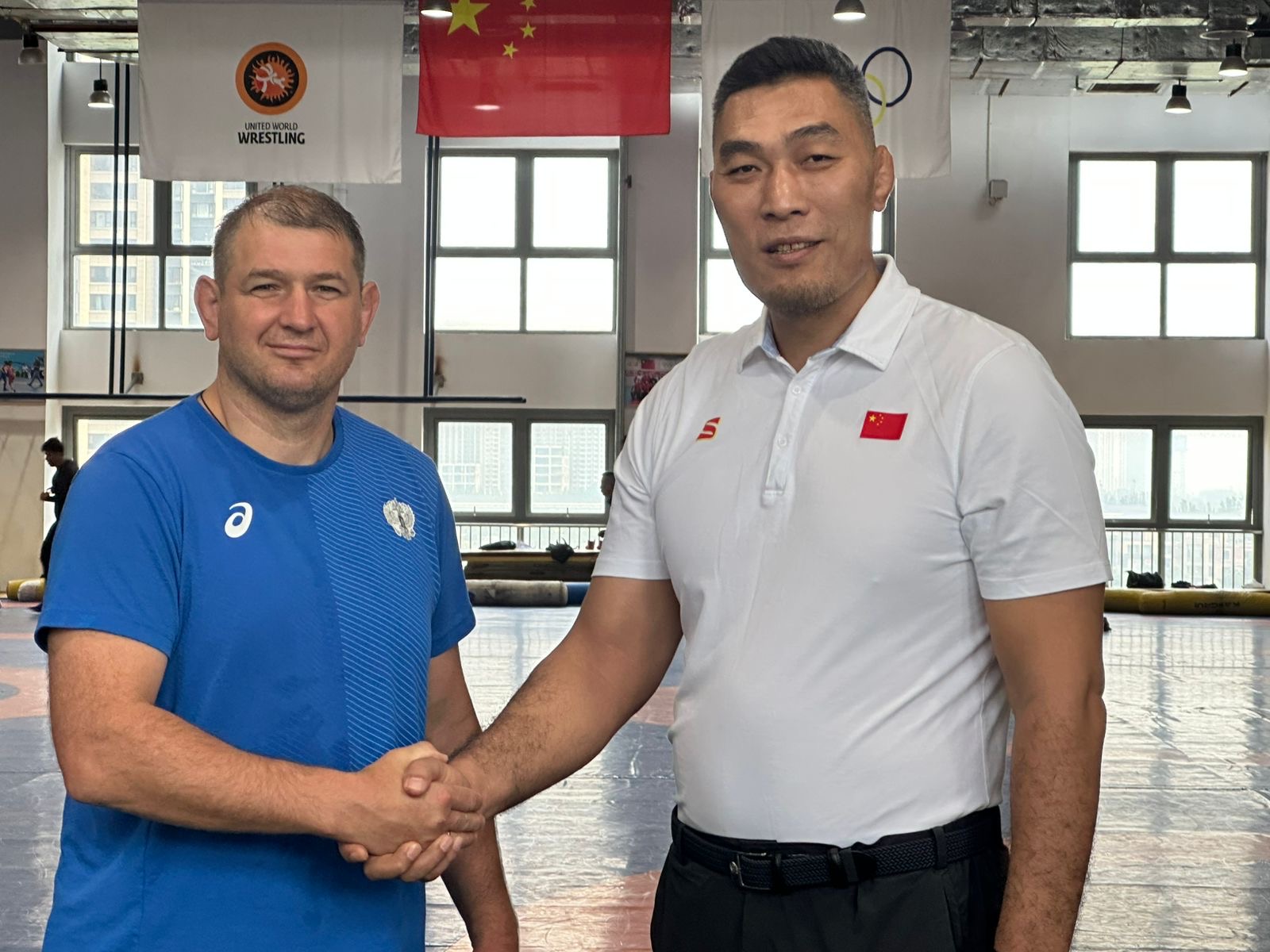 УТС сборной НСО по грека-римской борьбе в Китае_7