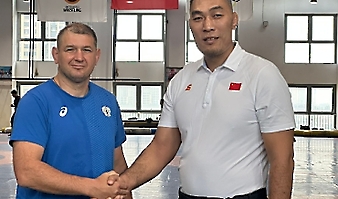 УТС сборной НСО по грека-римской борьбе в Китае_7