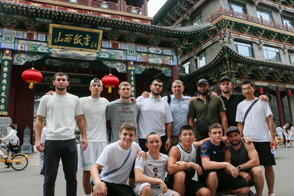 УТС сборной НСО по грека-римской борьбе в Китае_11