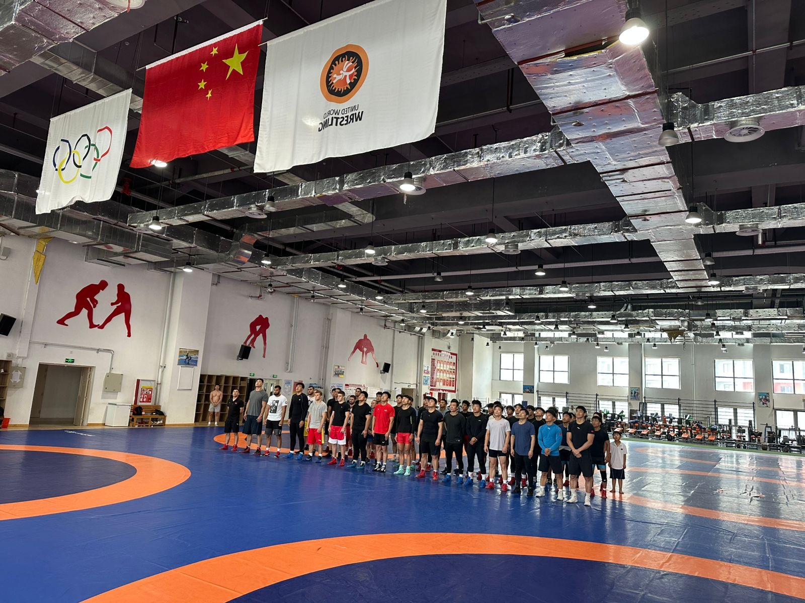 УТС сборной НСО по грека-римской борьбе в Китае_13