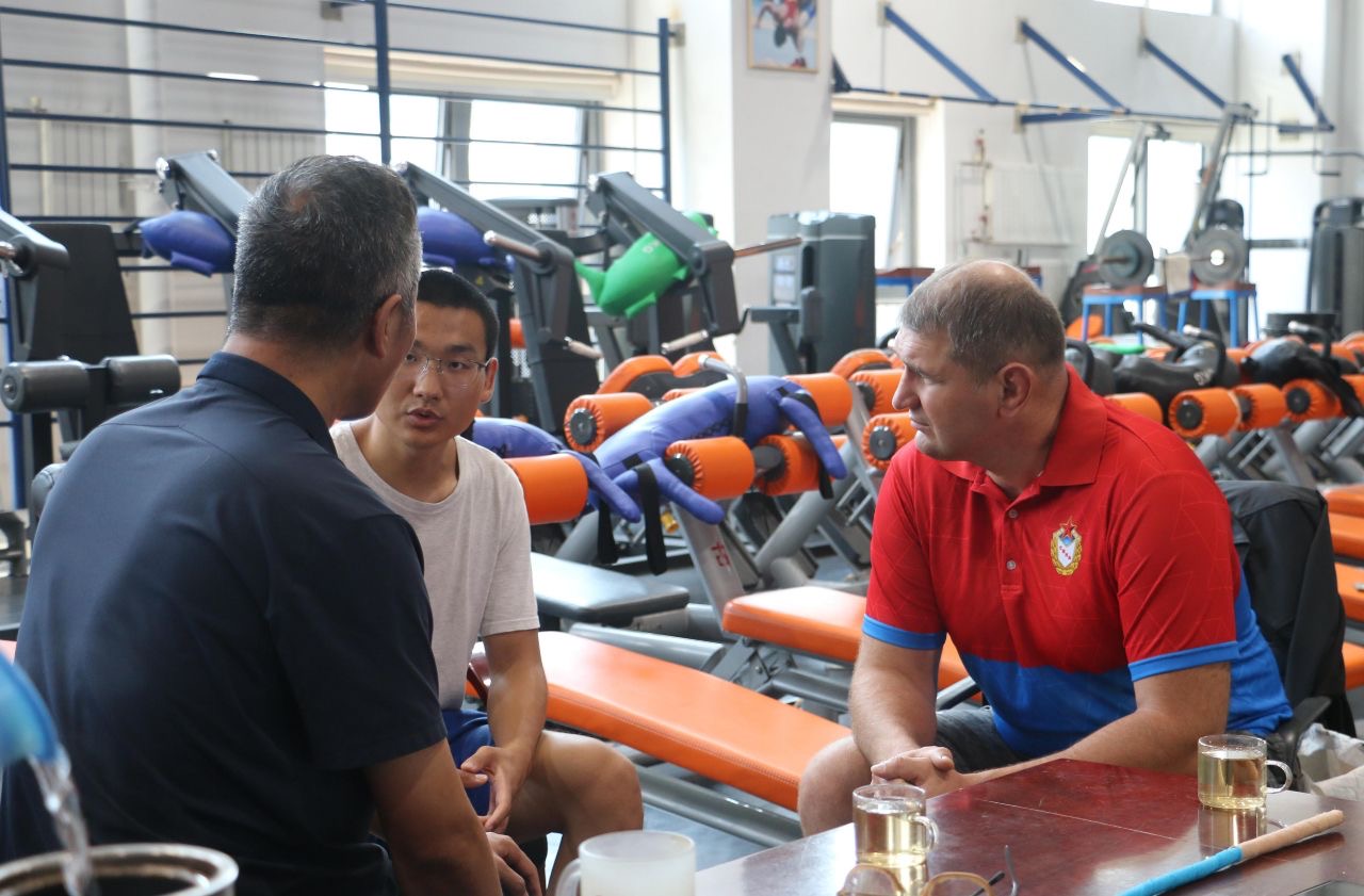 УТС сборной НСО по грека-римской борьбе в Китае_14