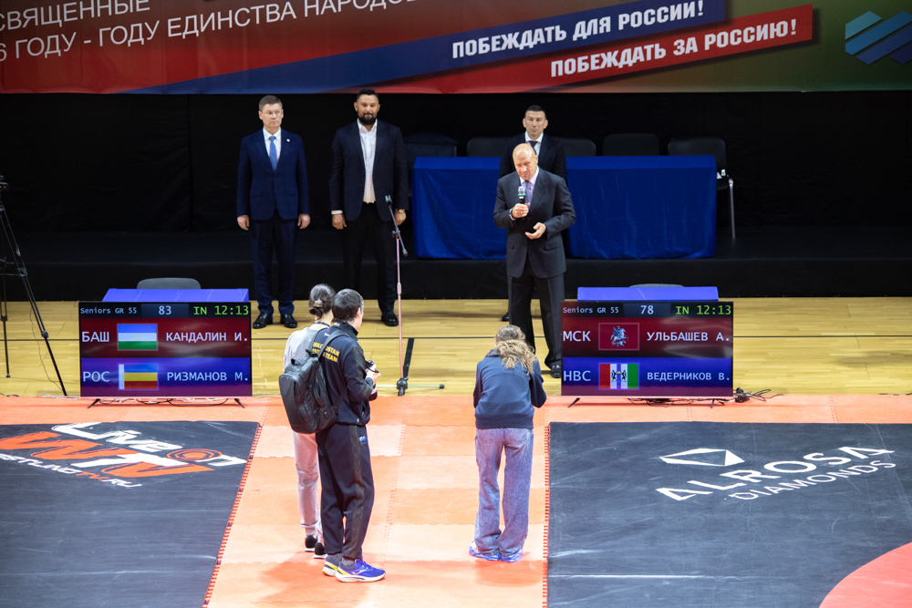 Всероссийские соревнования по греко-римской борьбе 